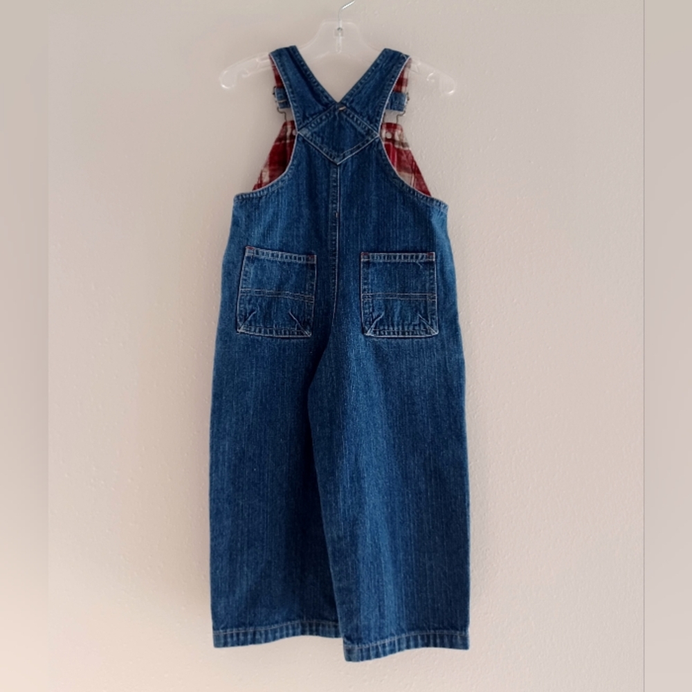 Toddler Denim Bib Ovealls, Size 24 Months - Picture 7 of 16